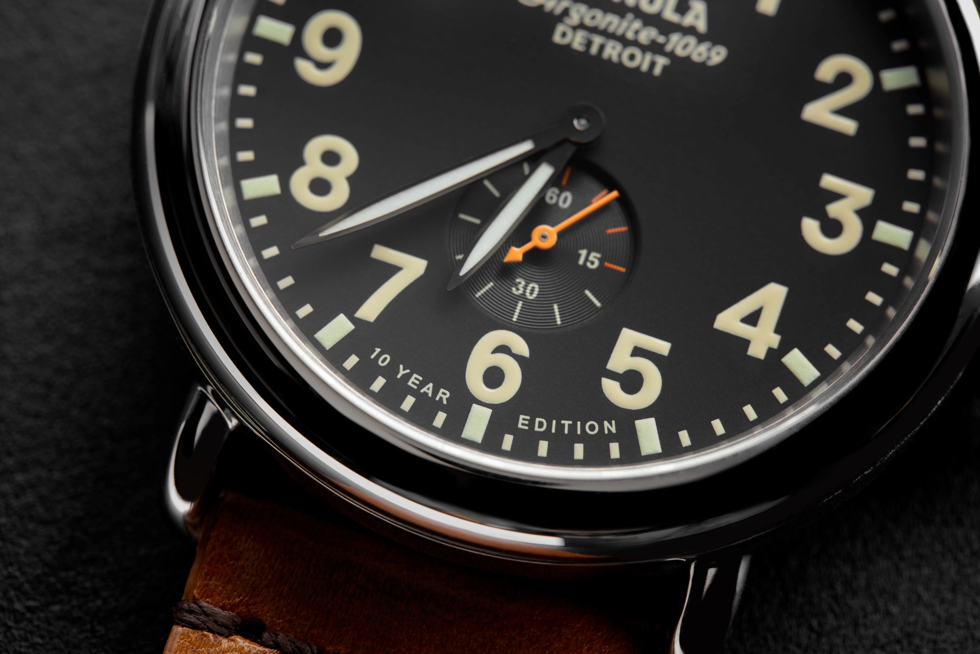 shinola watch dial