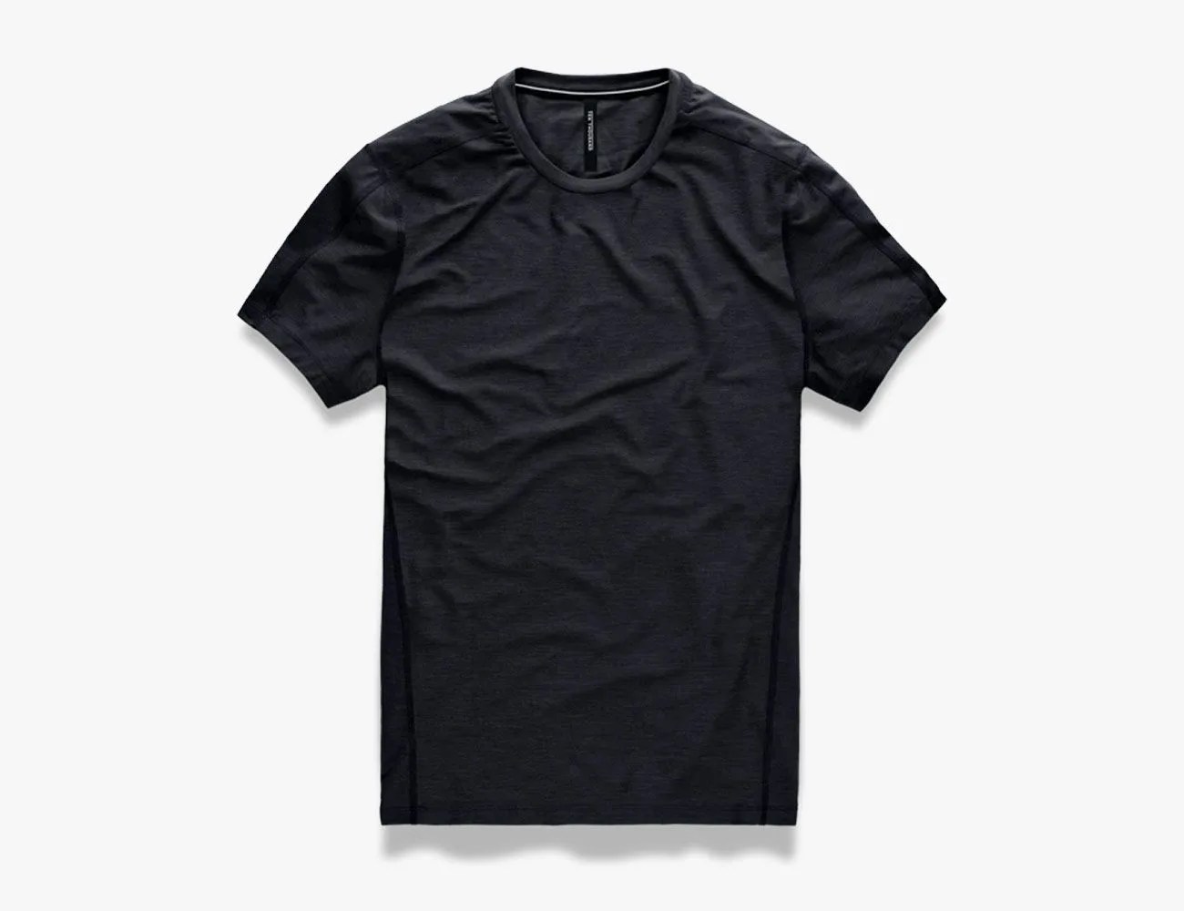a black t shirt