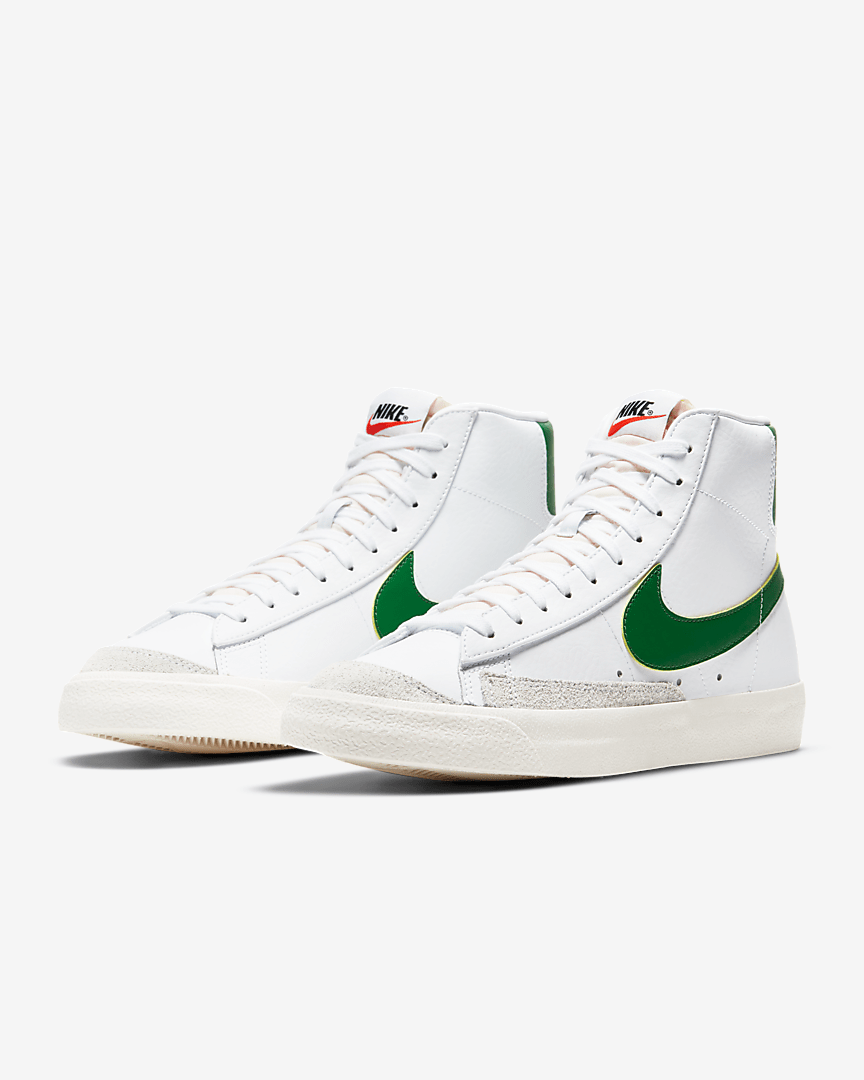 nike blazer mid '77 vintage sneaker, size 85 in bluewhite at nordstrom