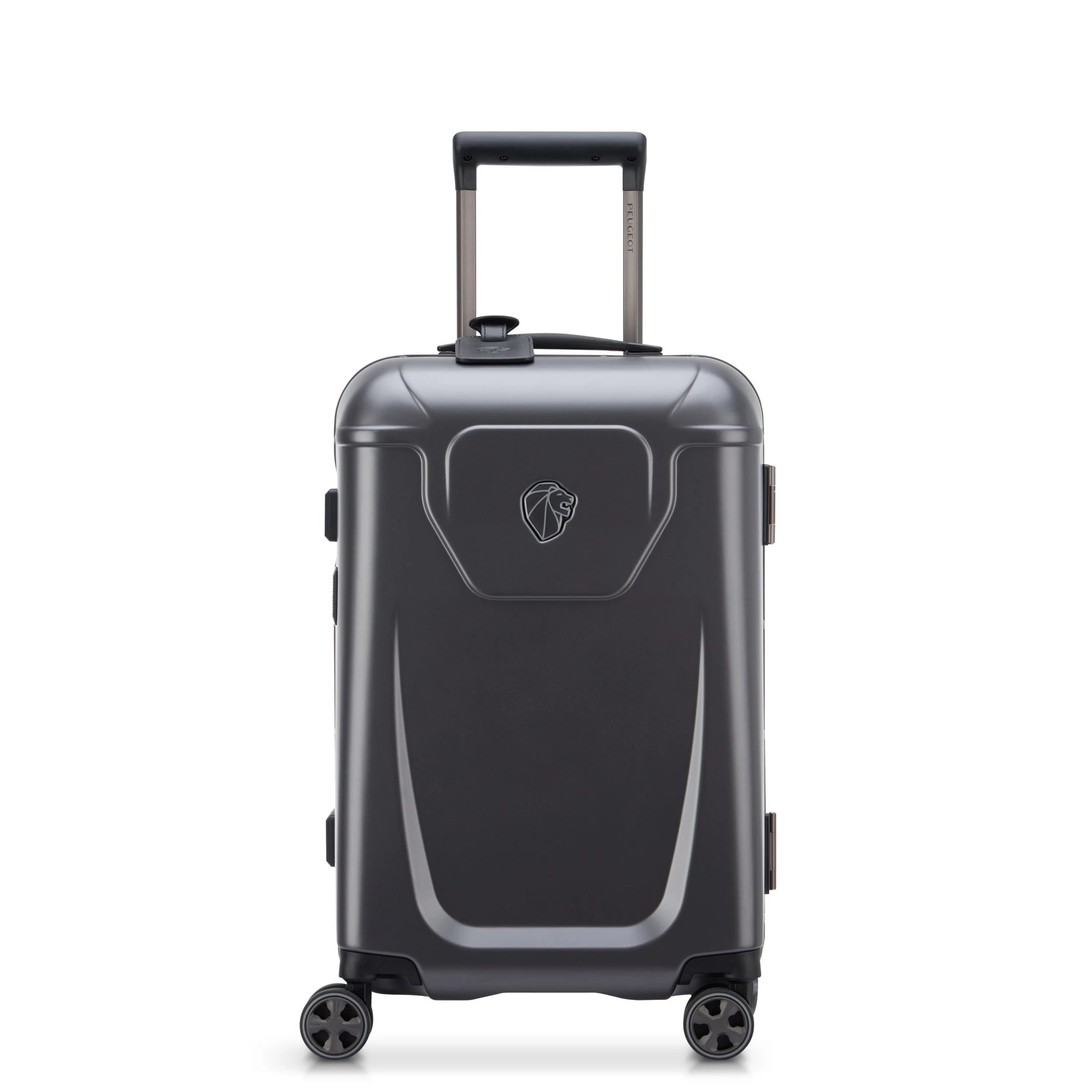 a black luggage bag