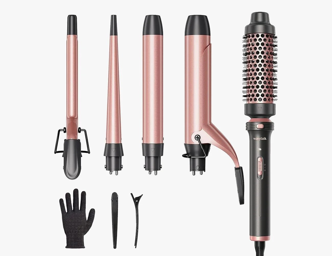 Wavytalk 5 in 1 Curling Iron Set