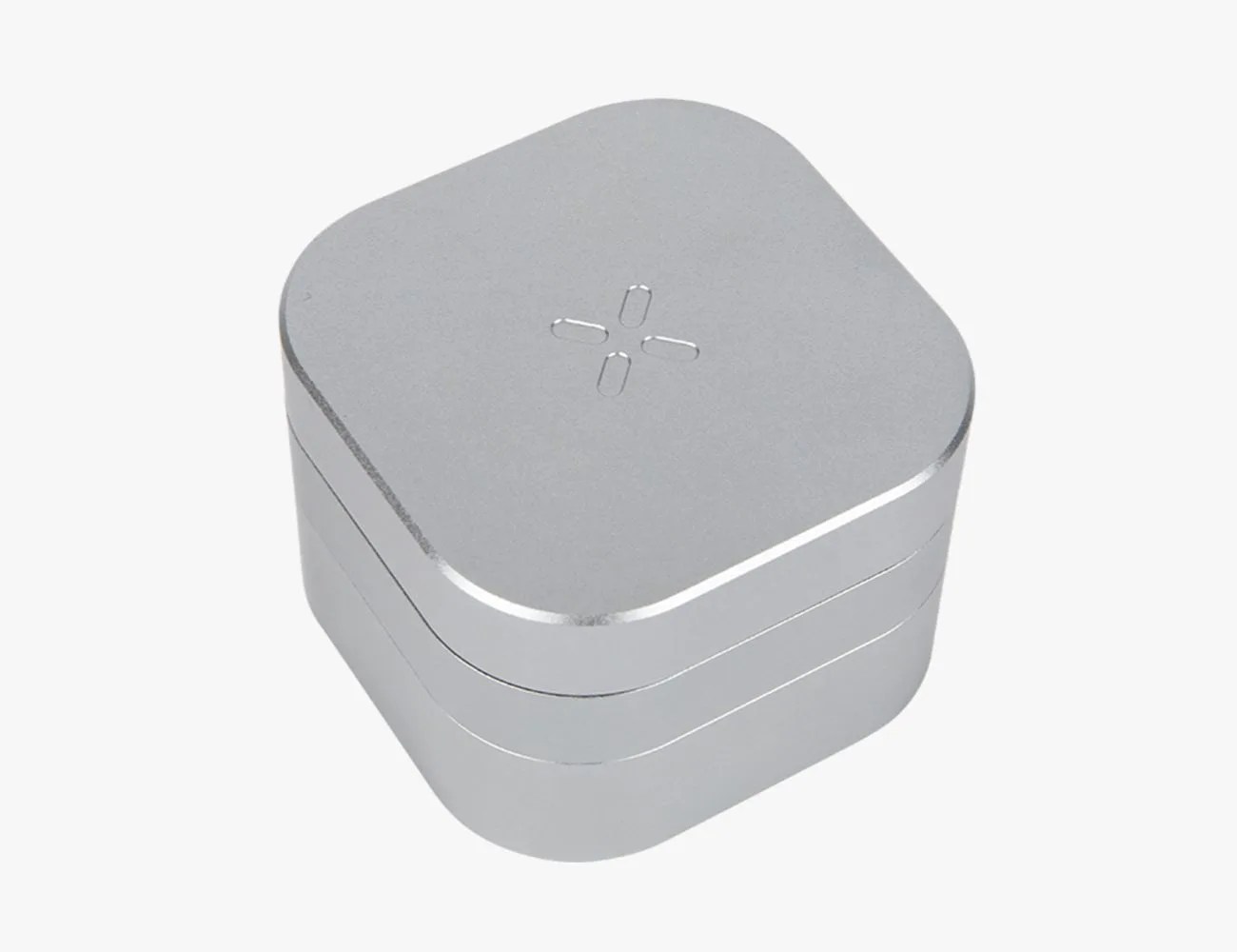 a silver grinder