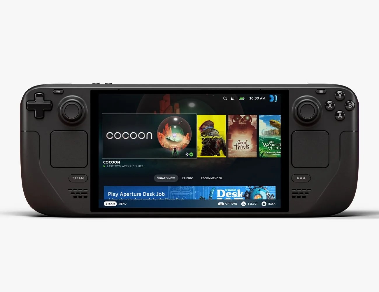 handheld game console