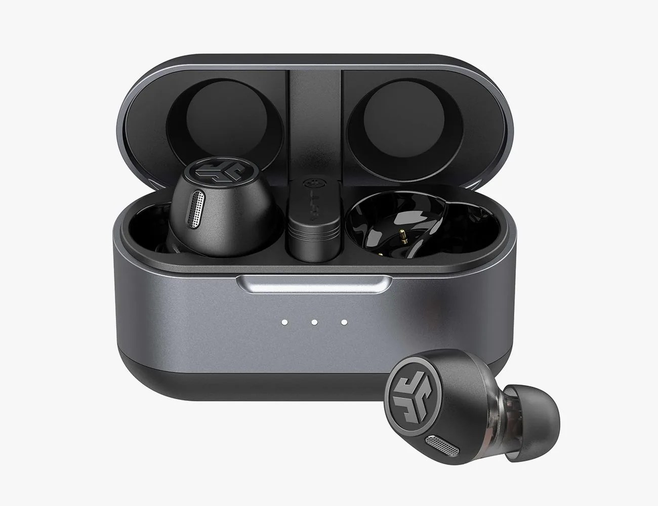 earbuds in a case