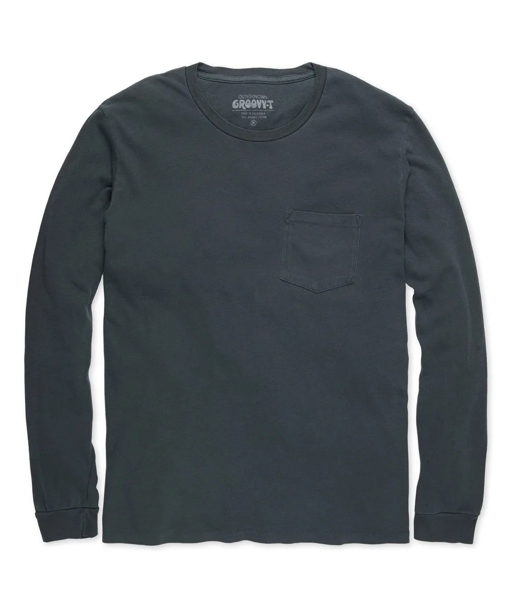 Groovy L/S Pocket Tee - FINAL SALE
