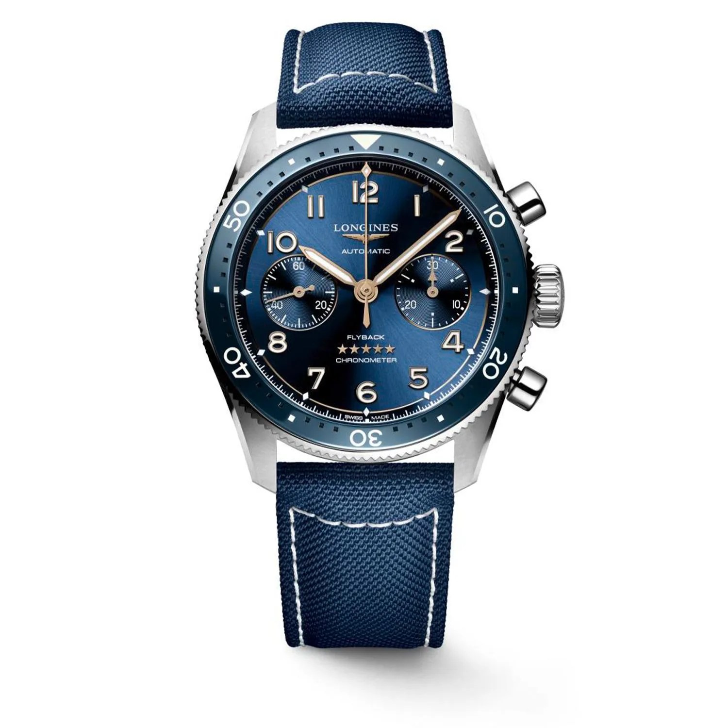 Longines Spirit Zulu Time Flyback Automatic Watch