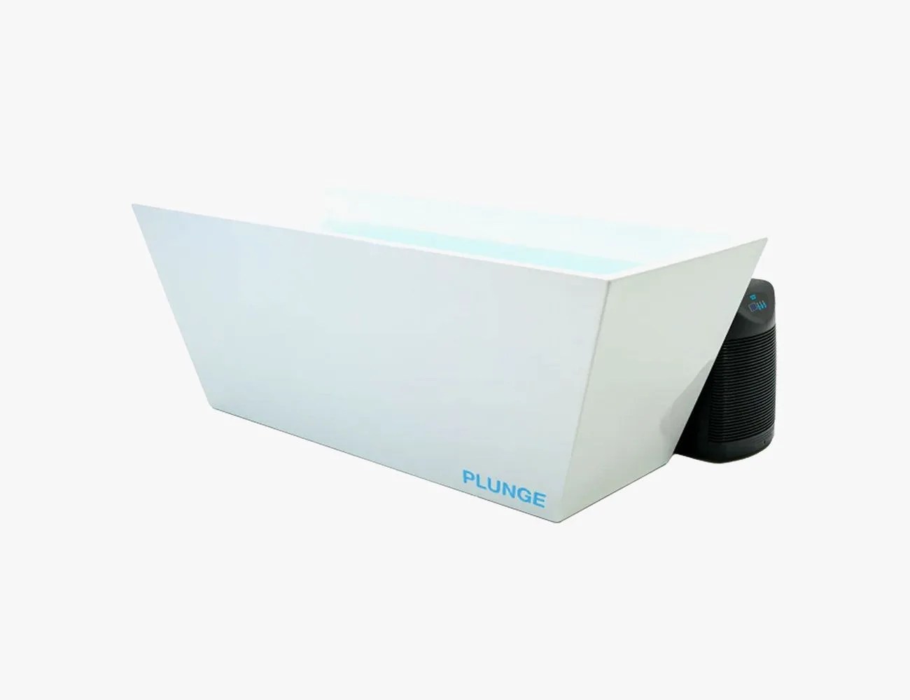 a white plunge tub