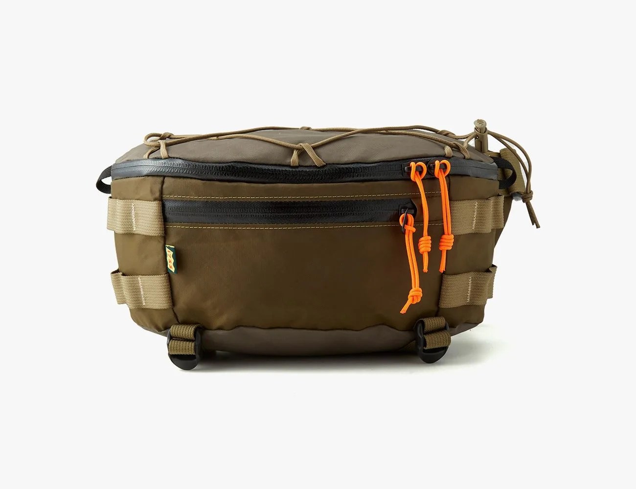 a brown and black bag