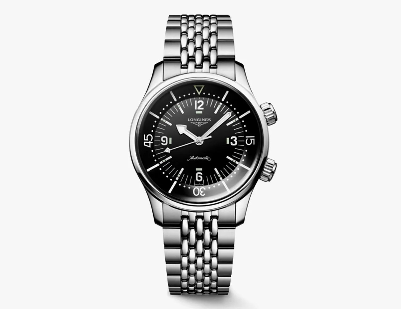 a silver watch