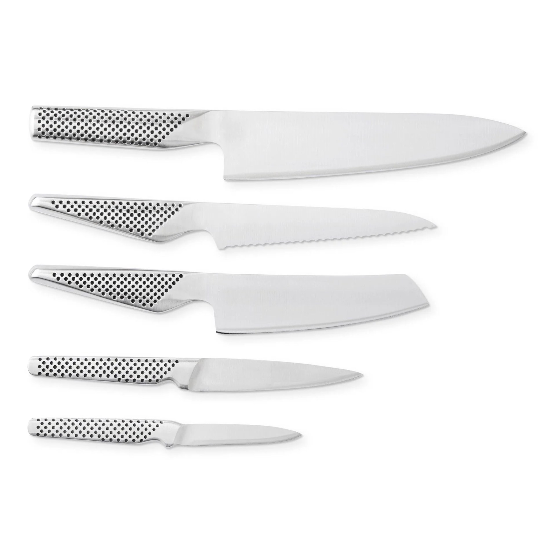 a close-up of some knives