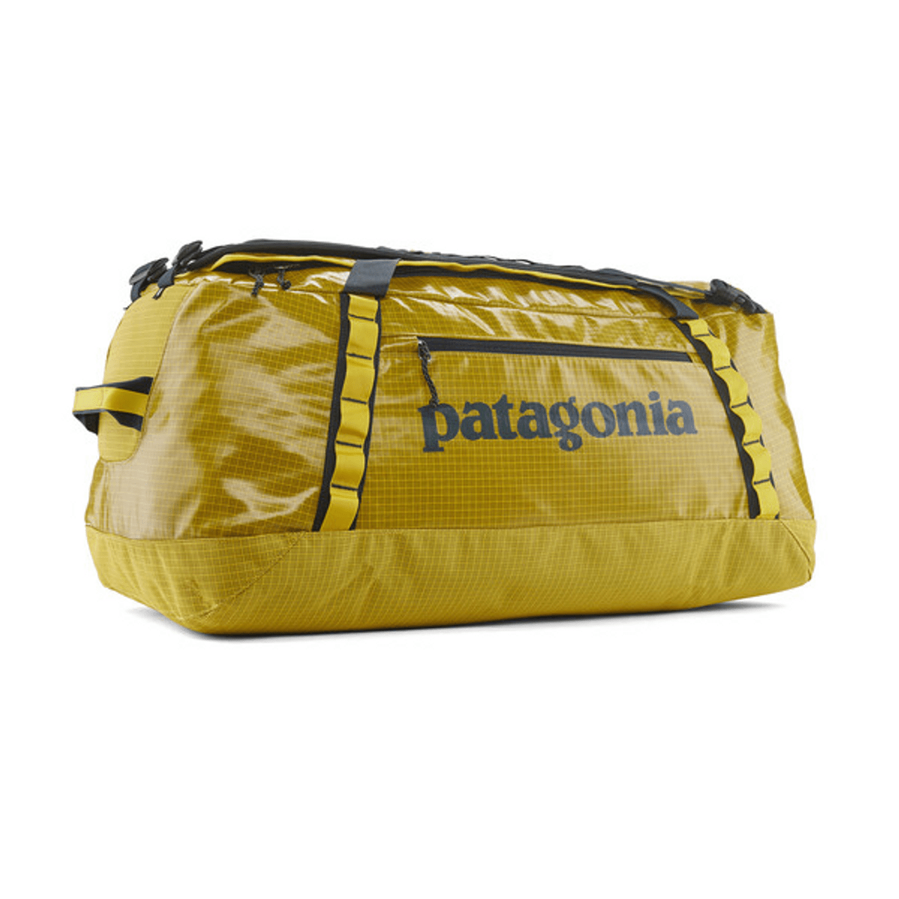 a yellow and black bag