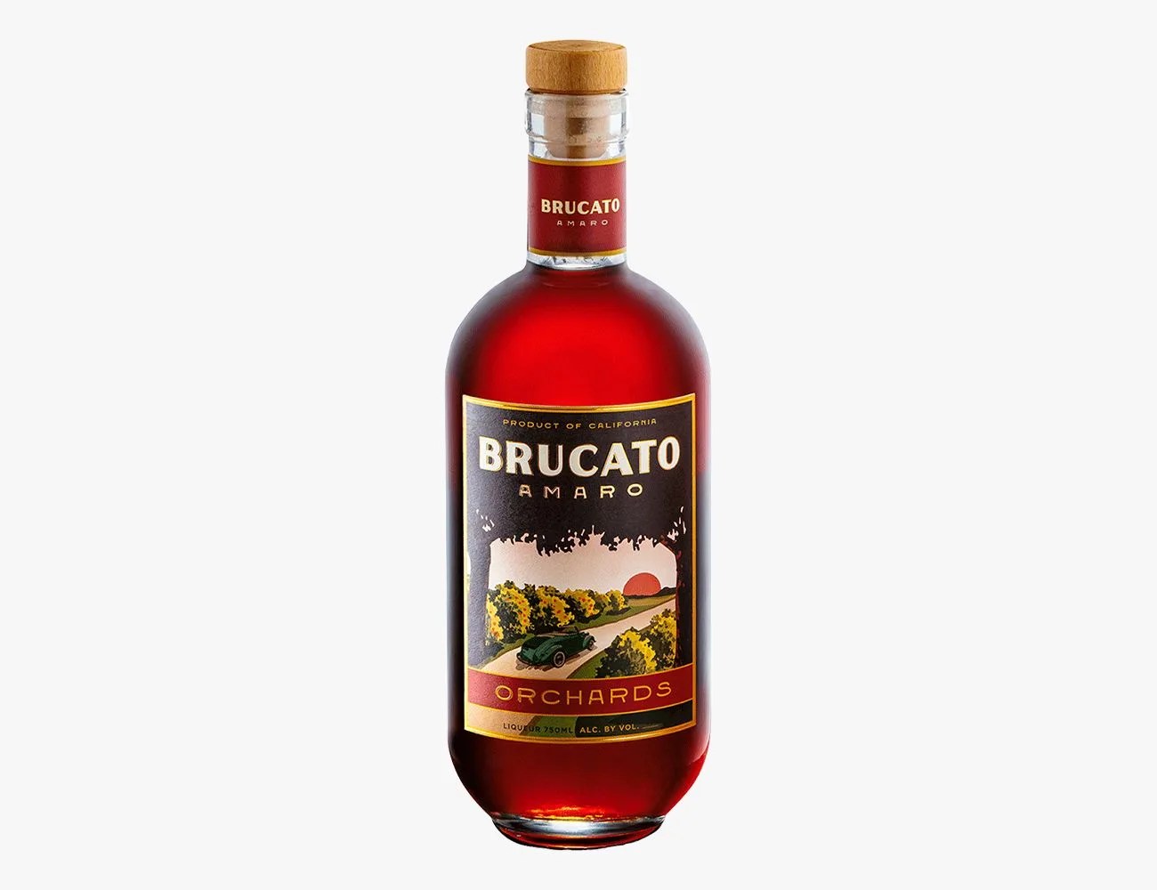 a bottle of brucato
