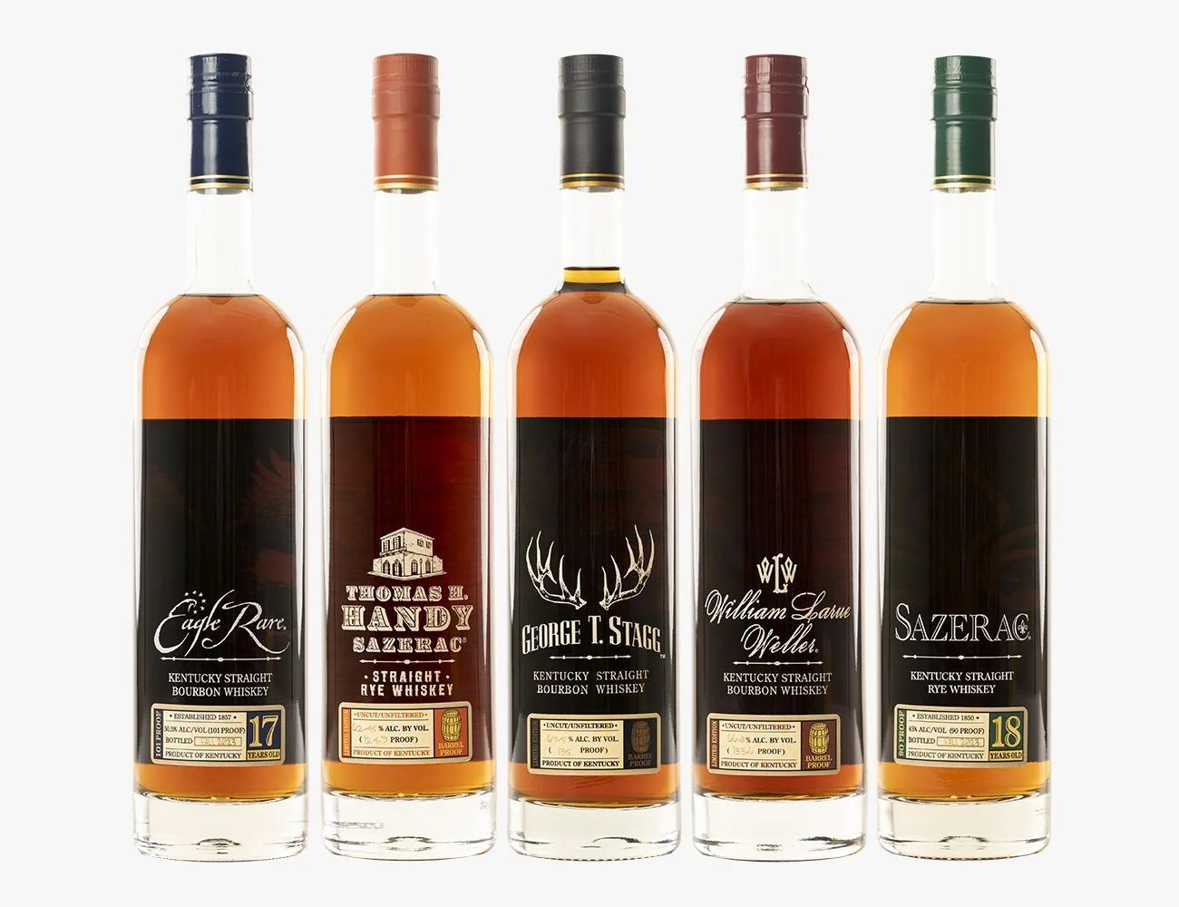 a group of bottles