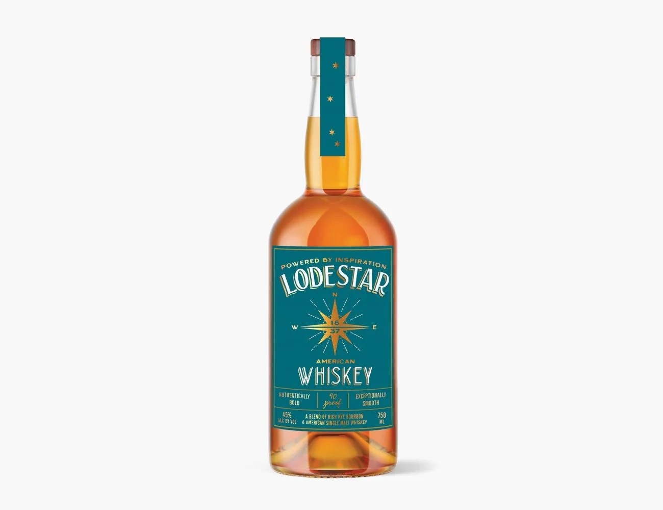 Lodestar Whiskey Bottle