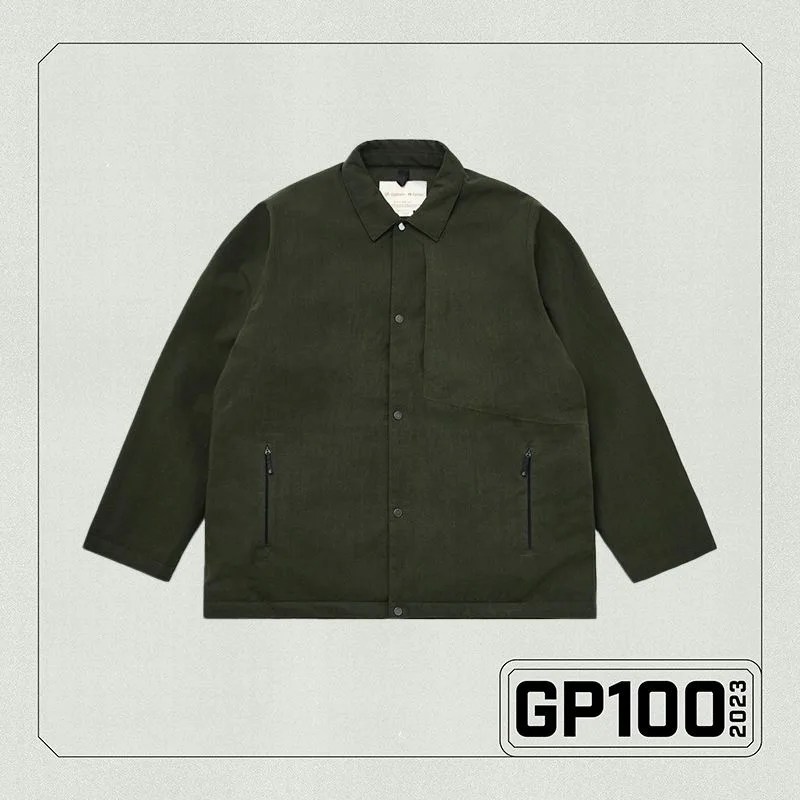 a black jacket