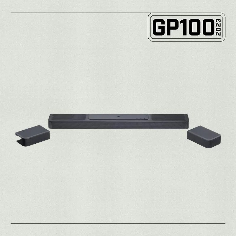 sound bar and speakers