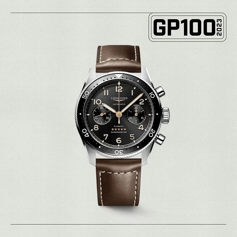 a watch with a leather strap