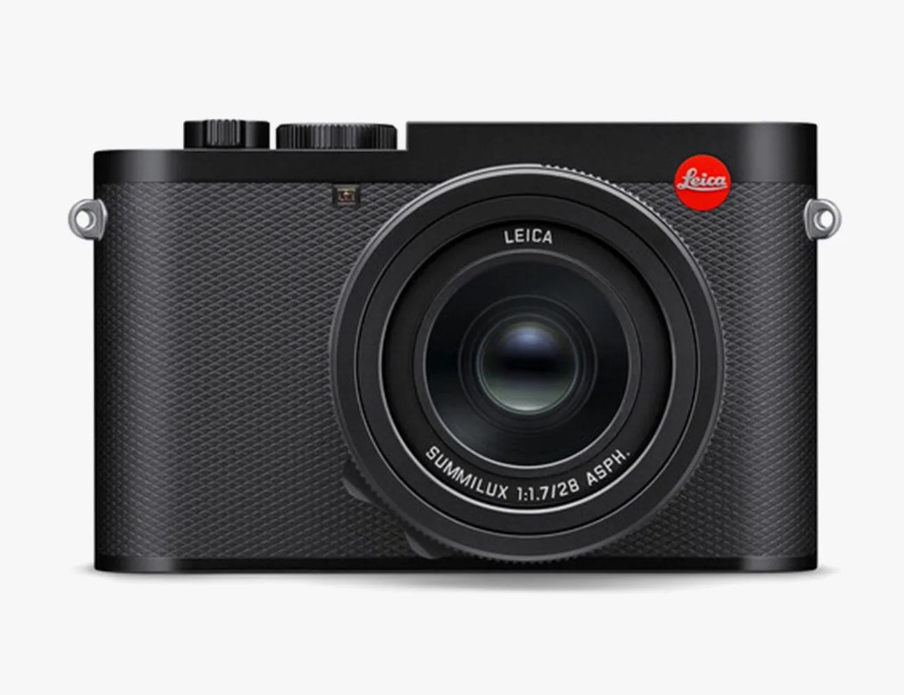a black camera with a lens