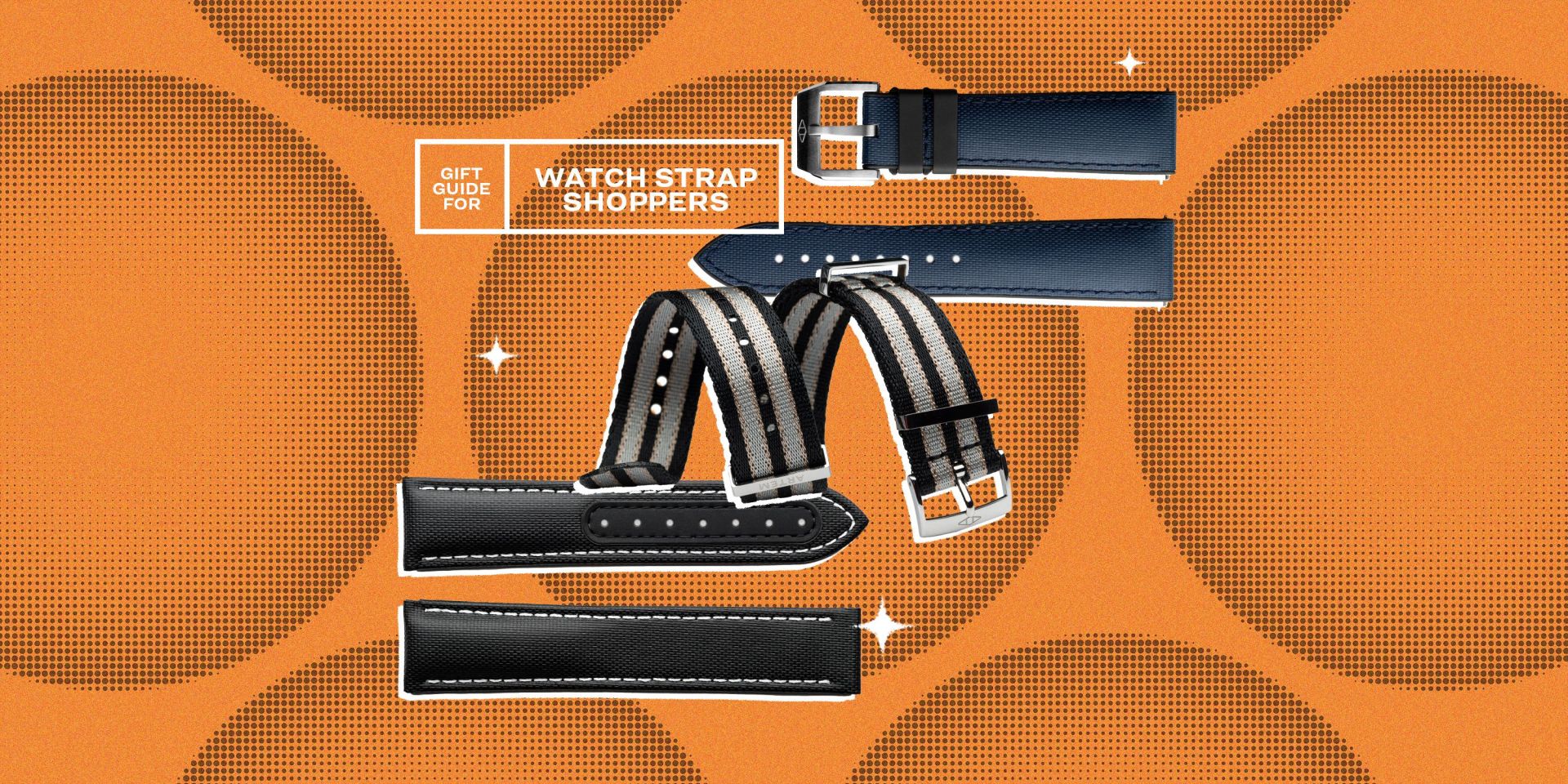 three watch straps