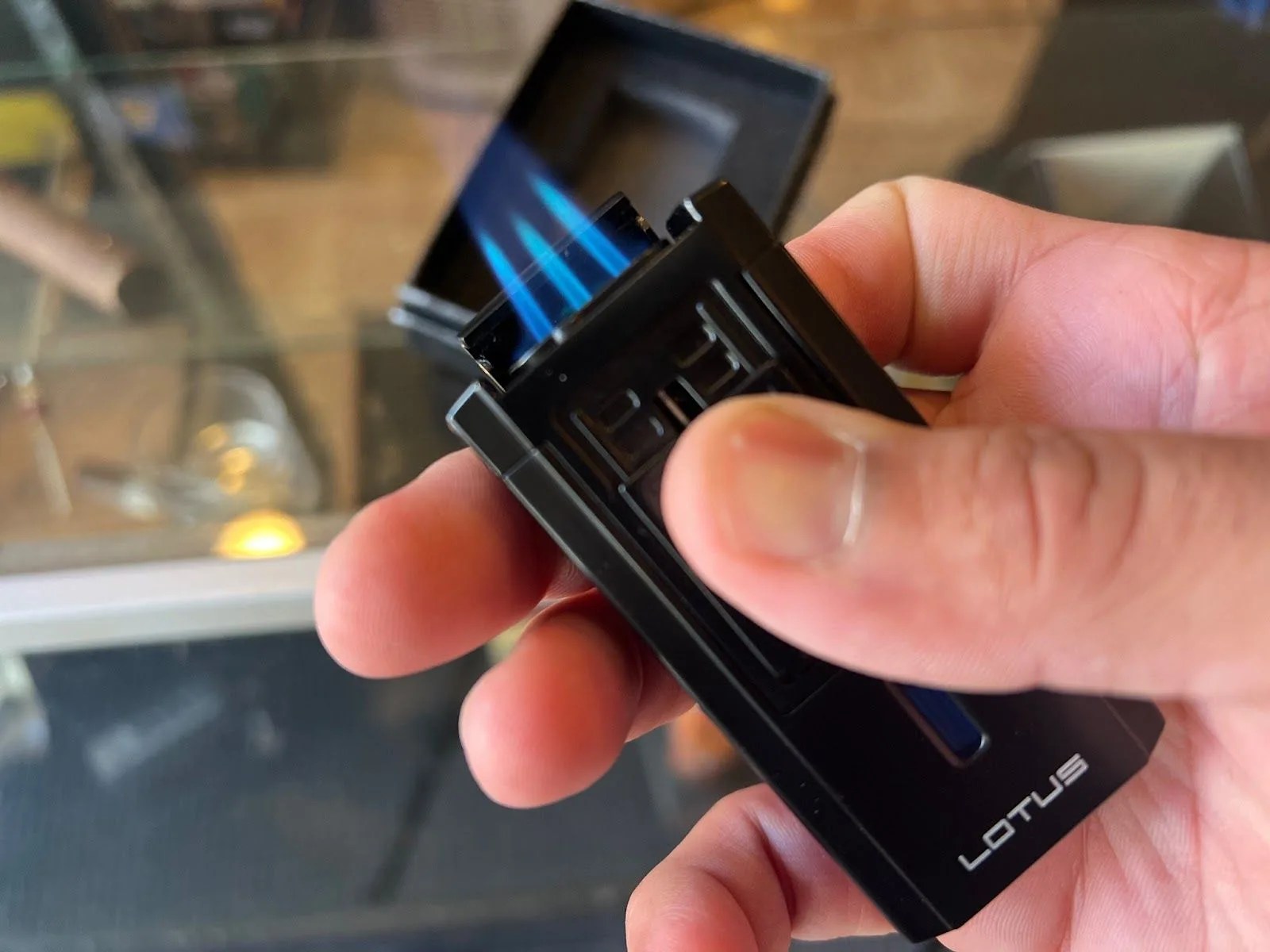 a person holding a cell phone