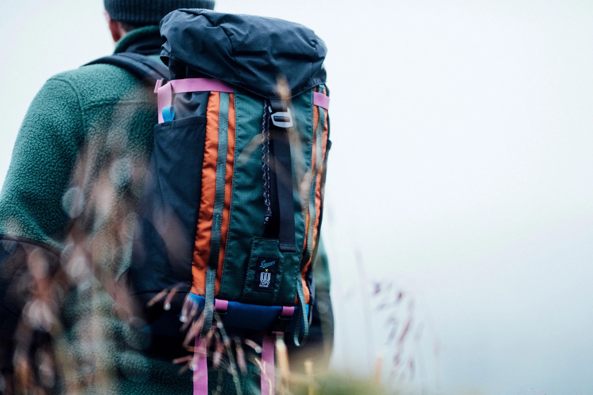 a person wearing a backpack
