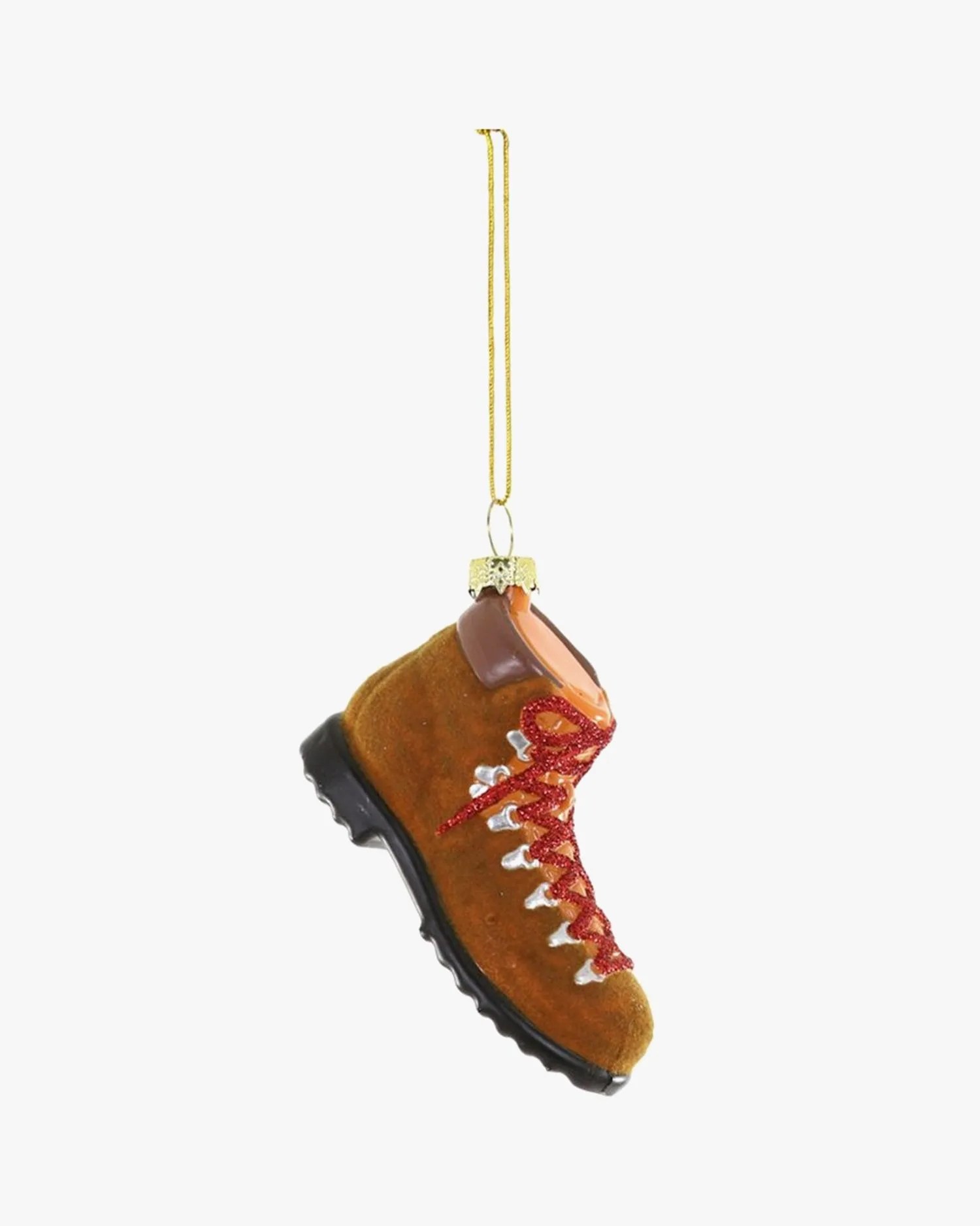 a hiking boot ornament