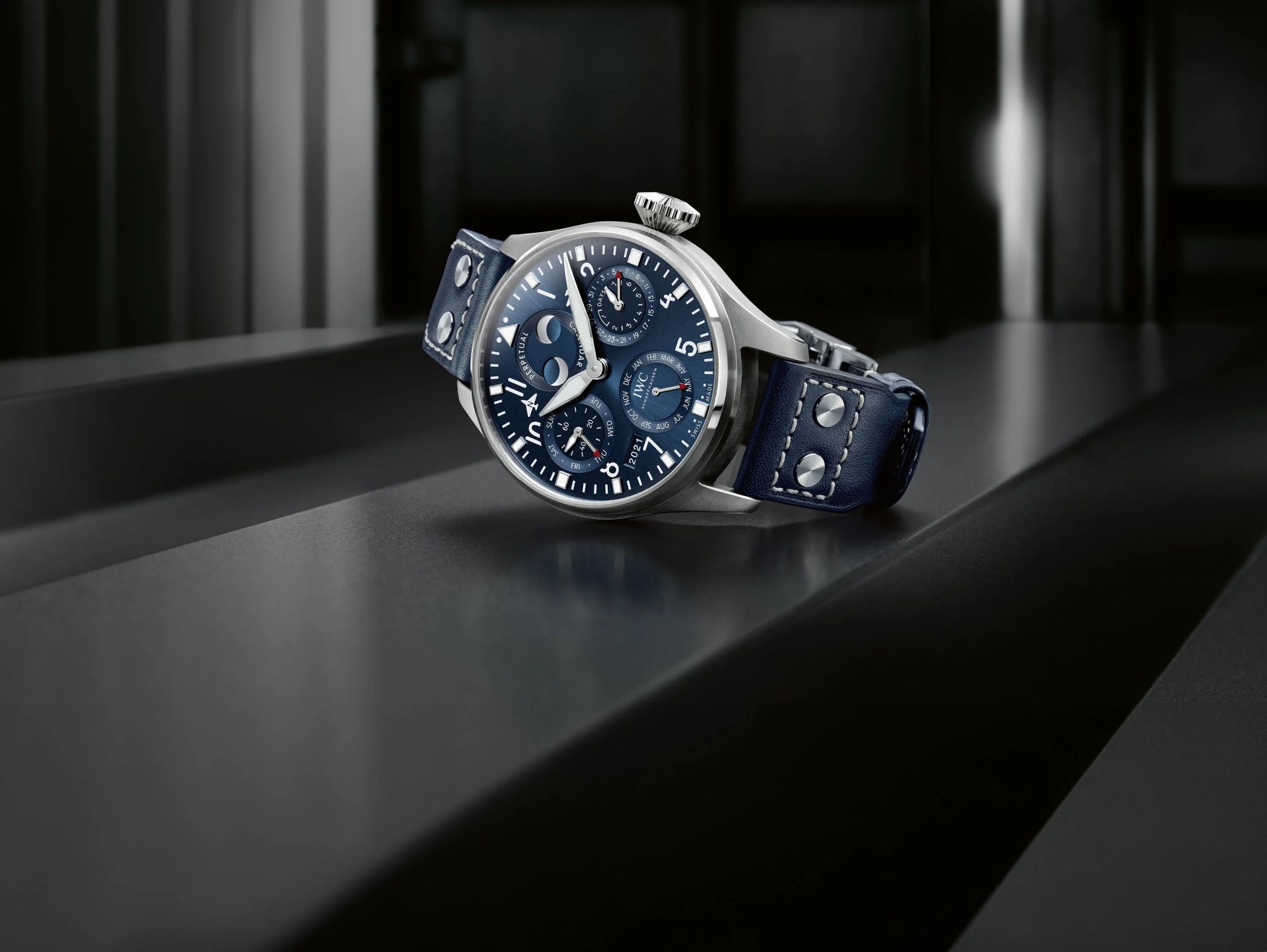 a watch on a table
