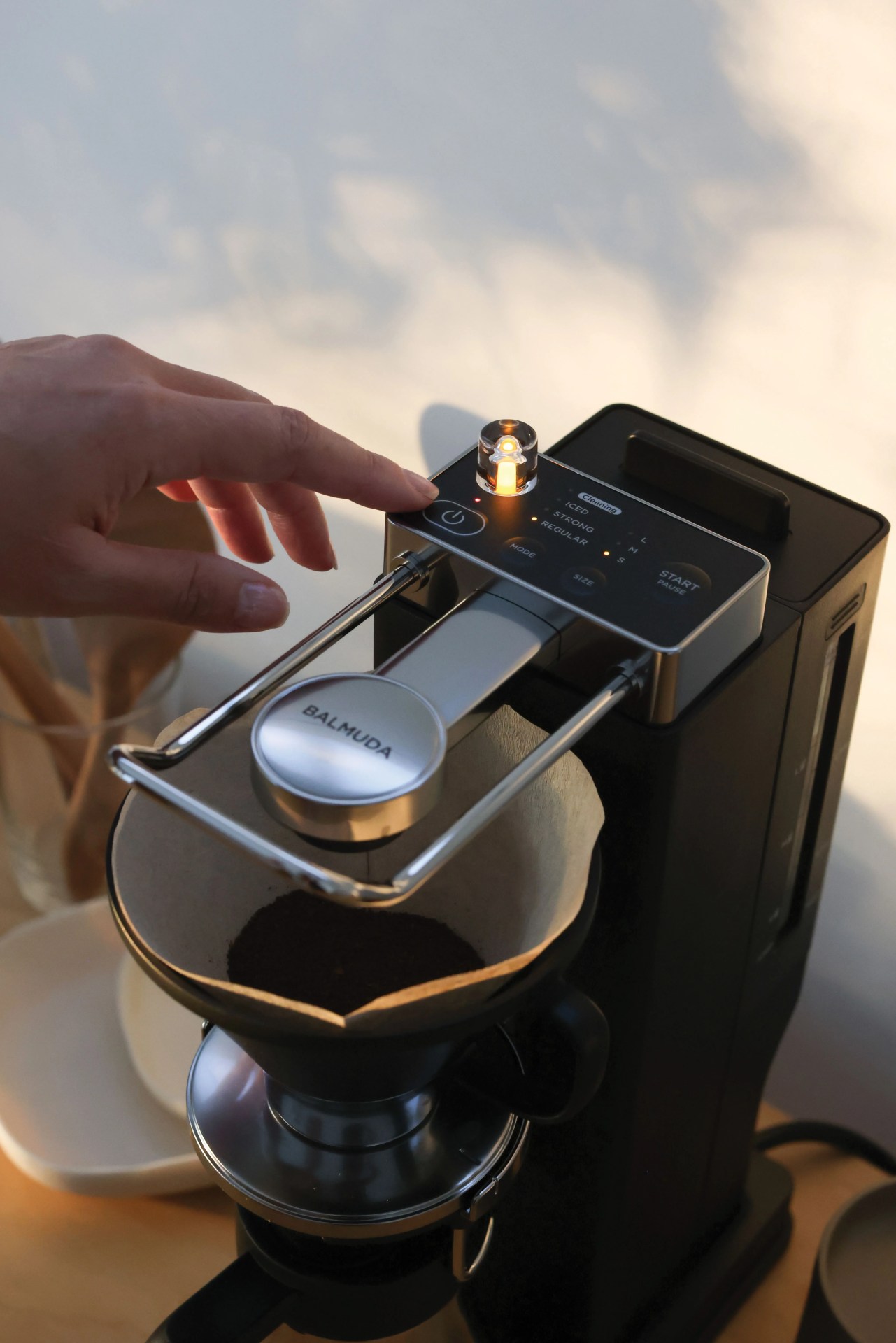 top of a coffee maker