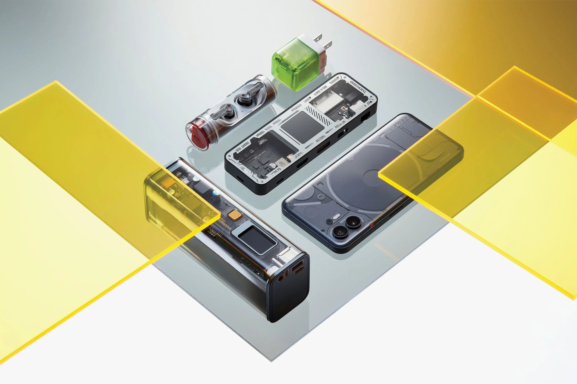 a group of electronic devices