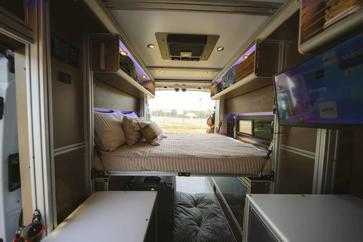 inside of a vehicle