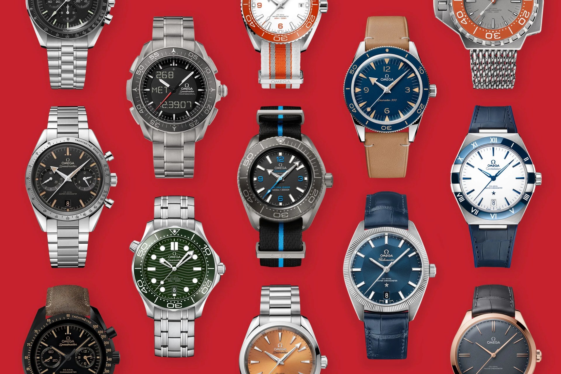 a group of watches