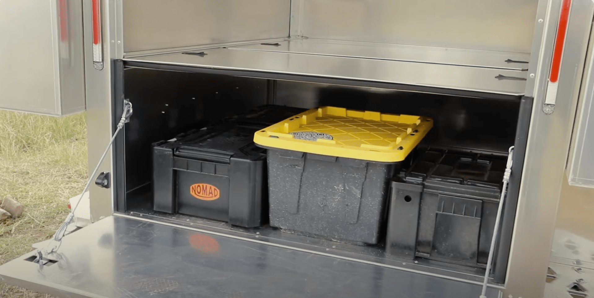 xd pro trailer storage bed