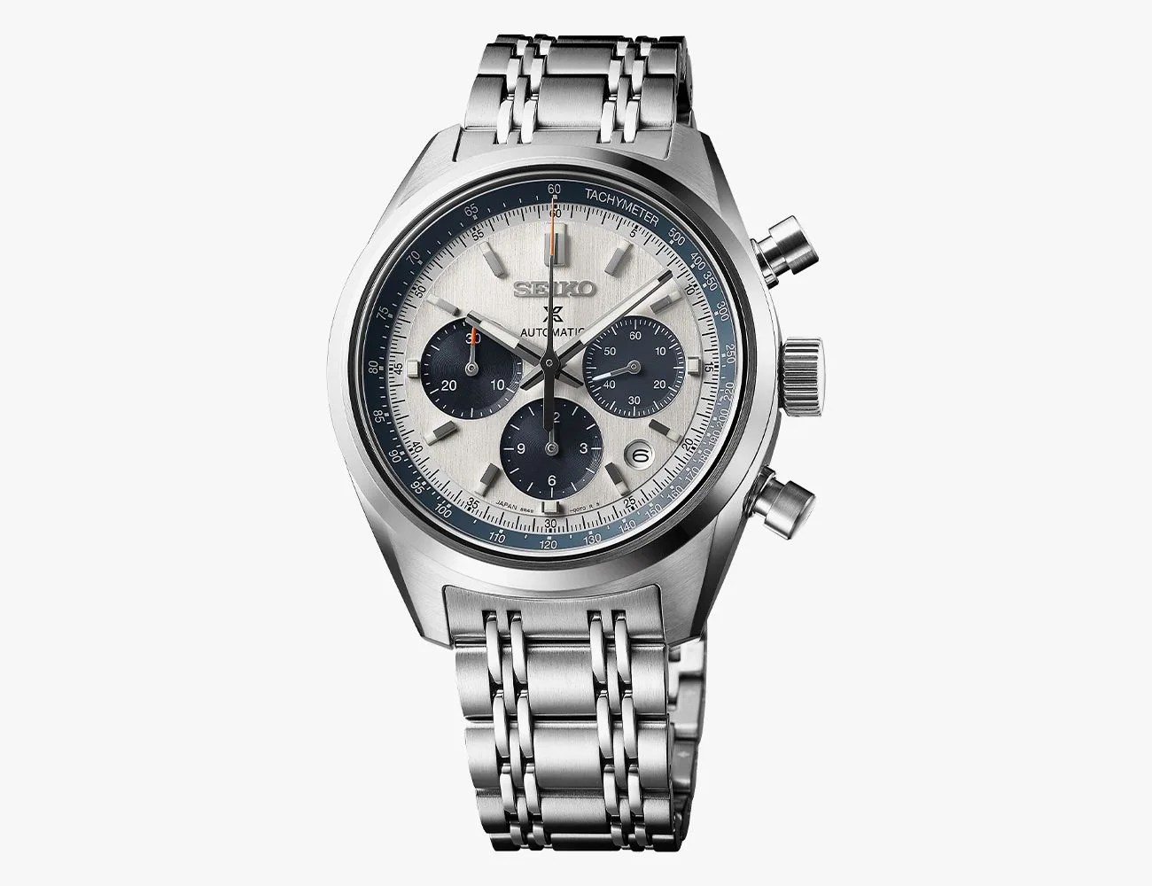 a silver watch