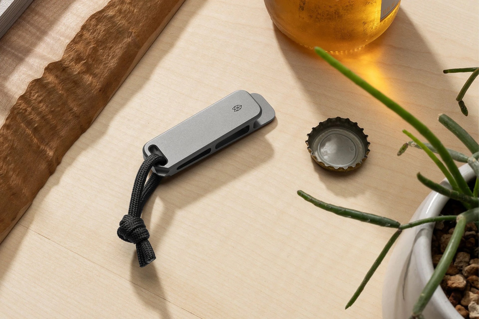 the tjb titanium bottle opener