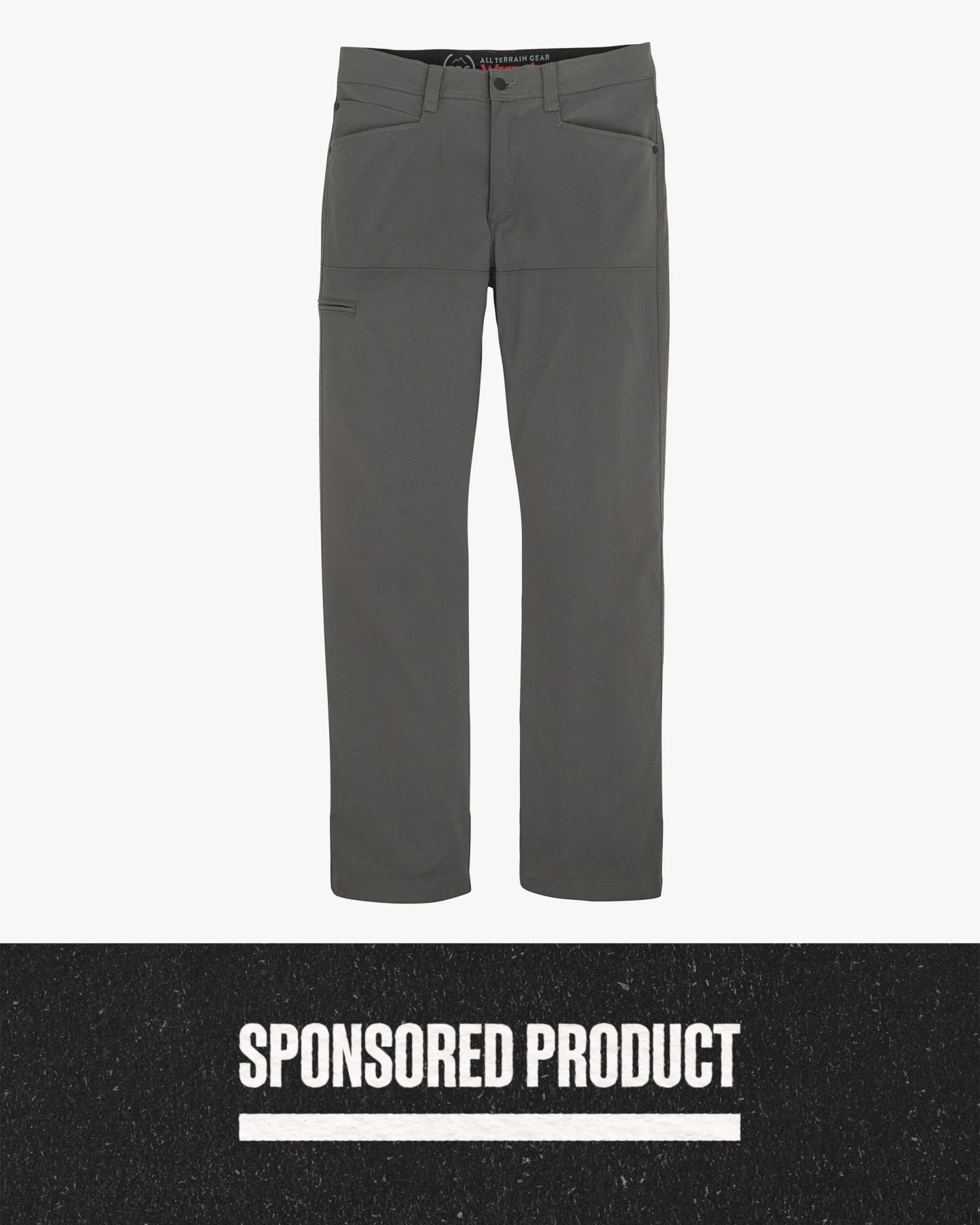 sponsored product wrangler atg men's synthetic utility pant in bungee cord