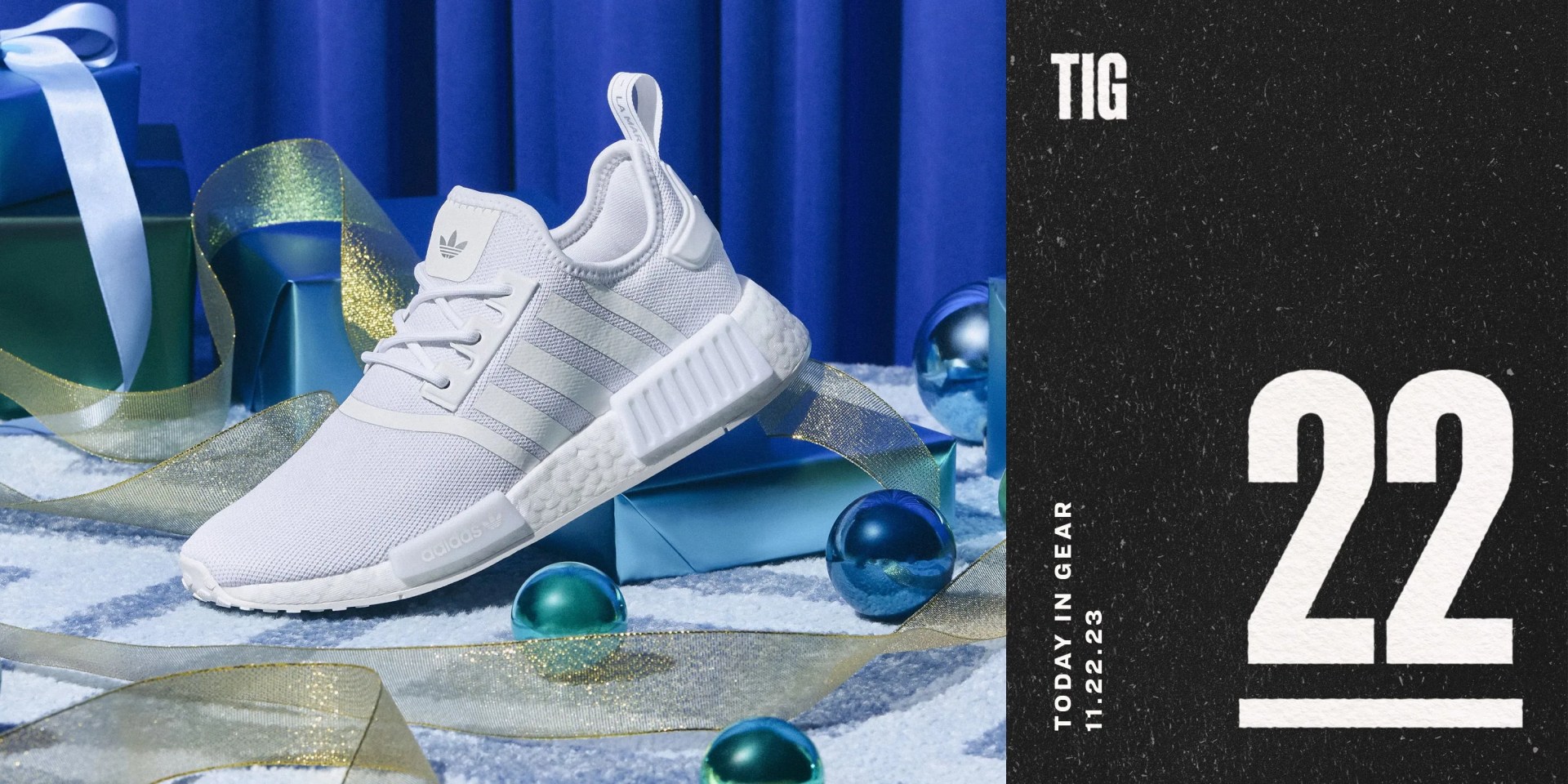 today in gear november 22 2023 a pair of adidas white sneakers