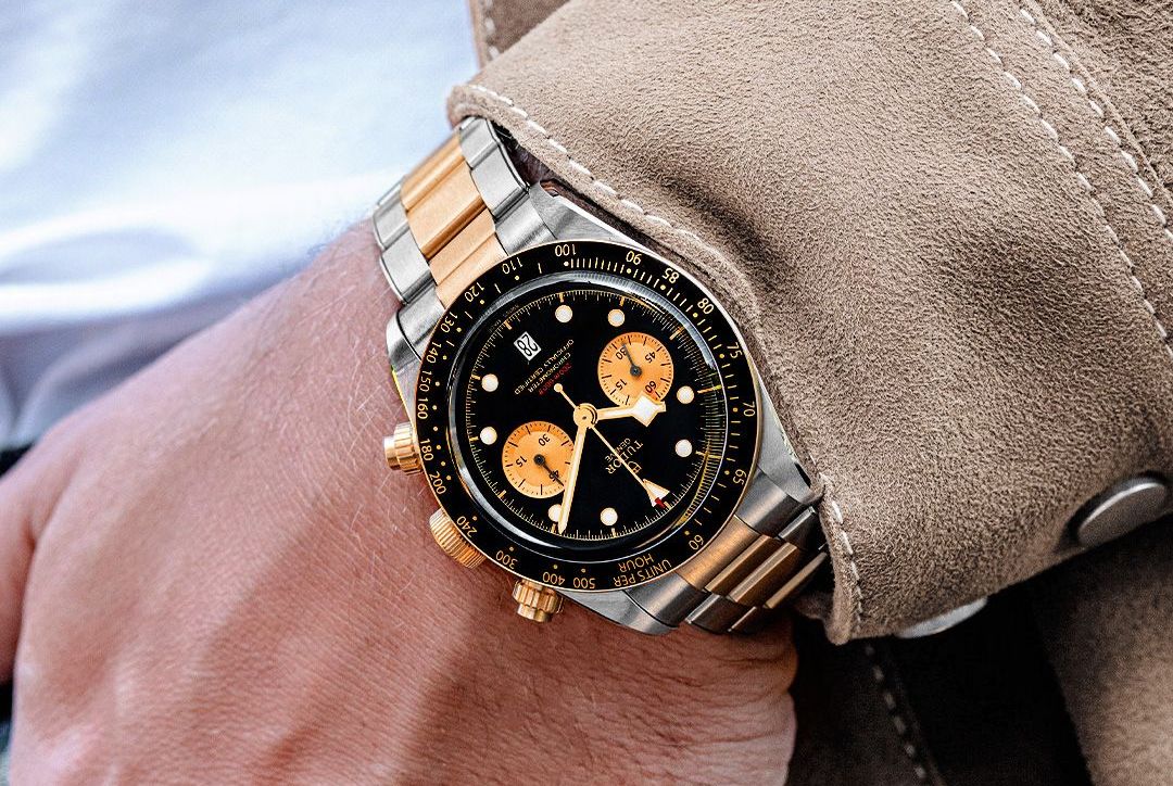a person wearing a watch