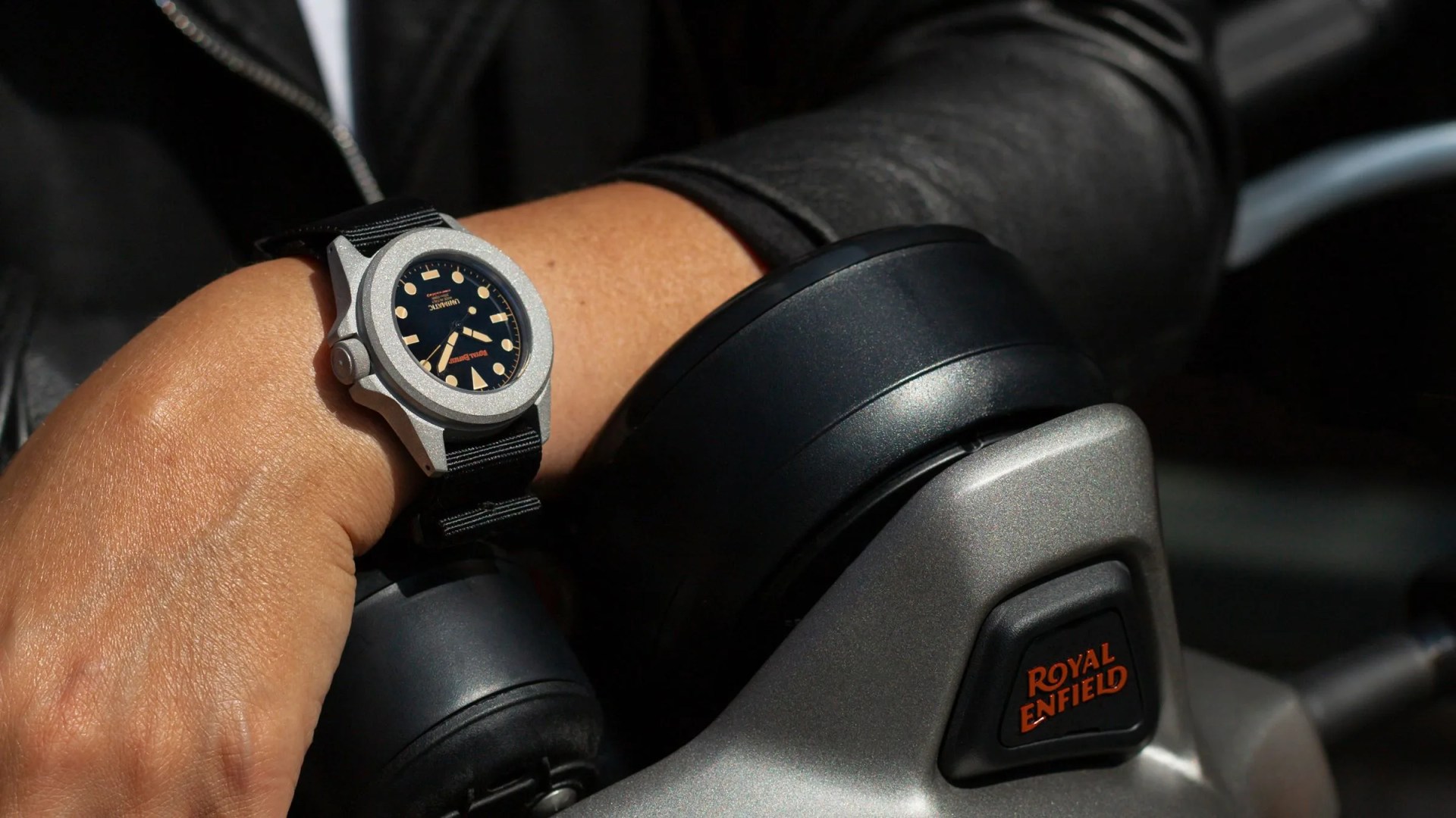 a person wearing a watch