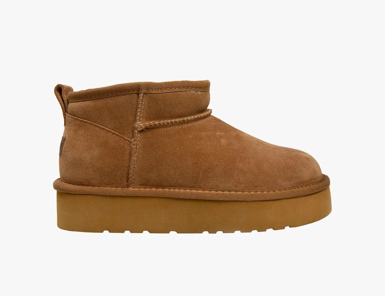 a brown leather boot