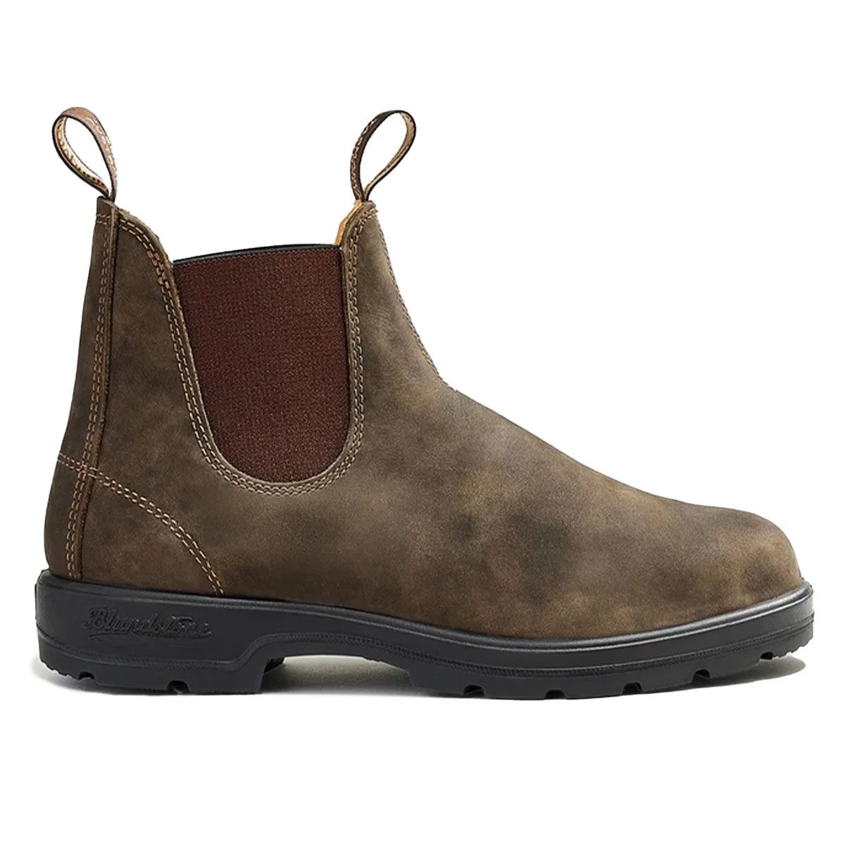 a brown leather boot