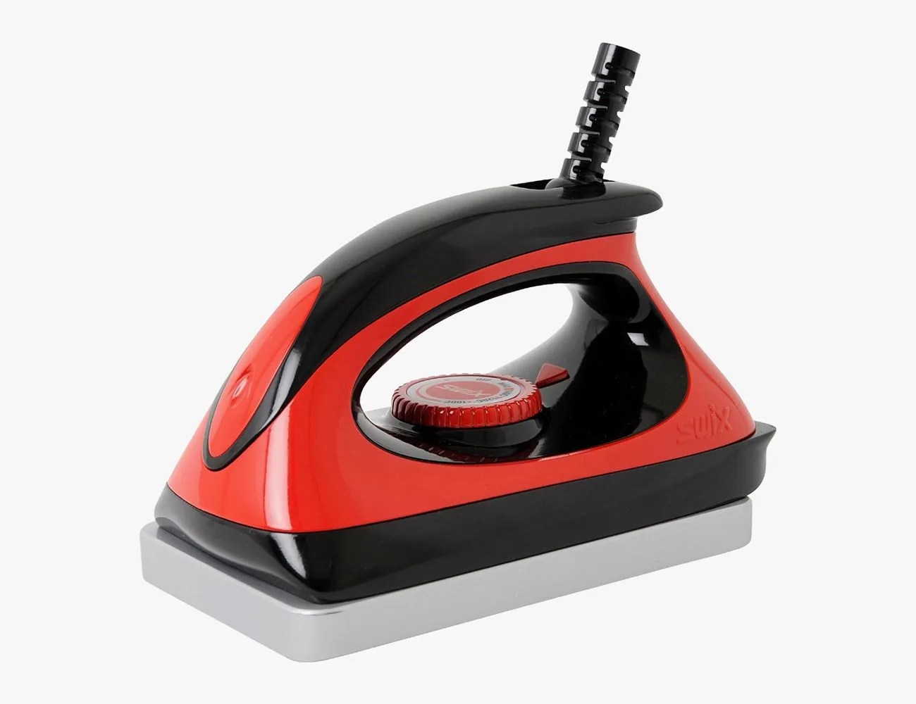 a red and black vacuum