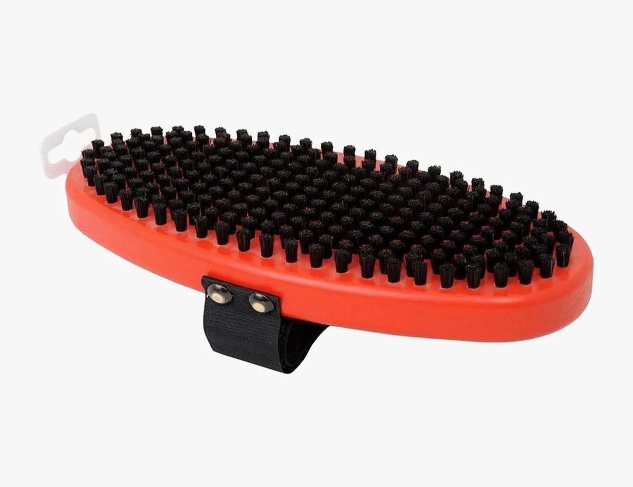 a red and black brush
