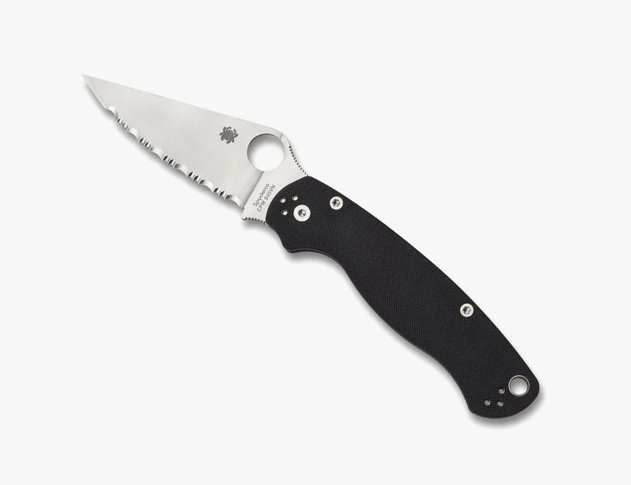a knife with a handle