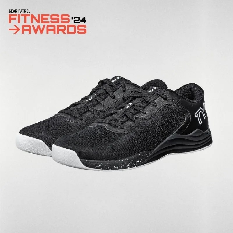a black and white shoe