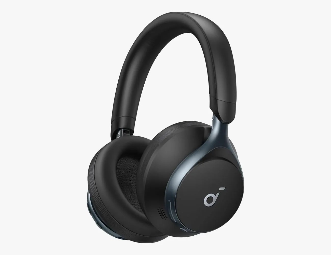 black headphones