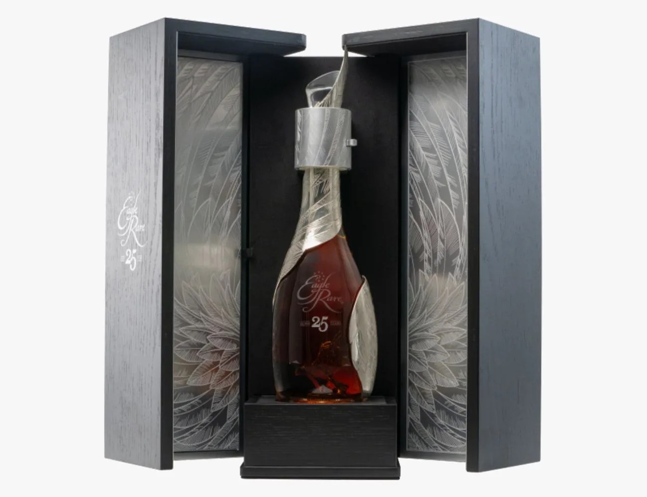 a bottle of alcohol in a box