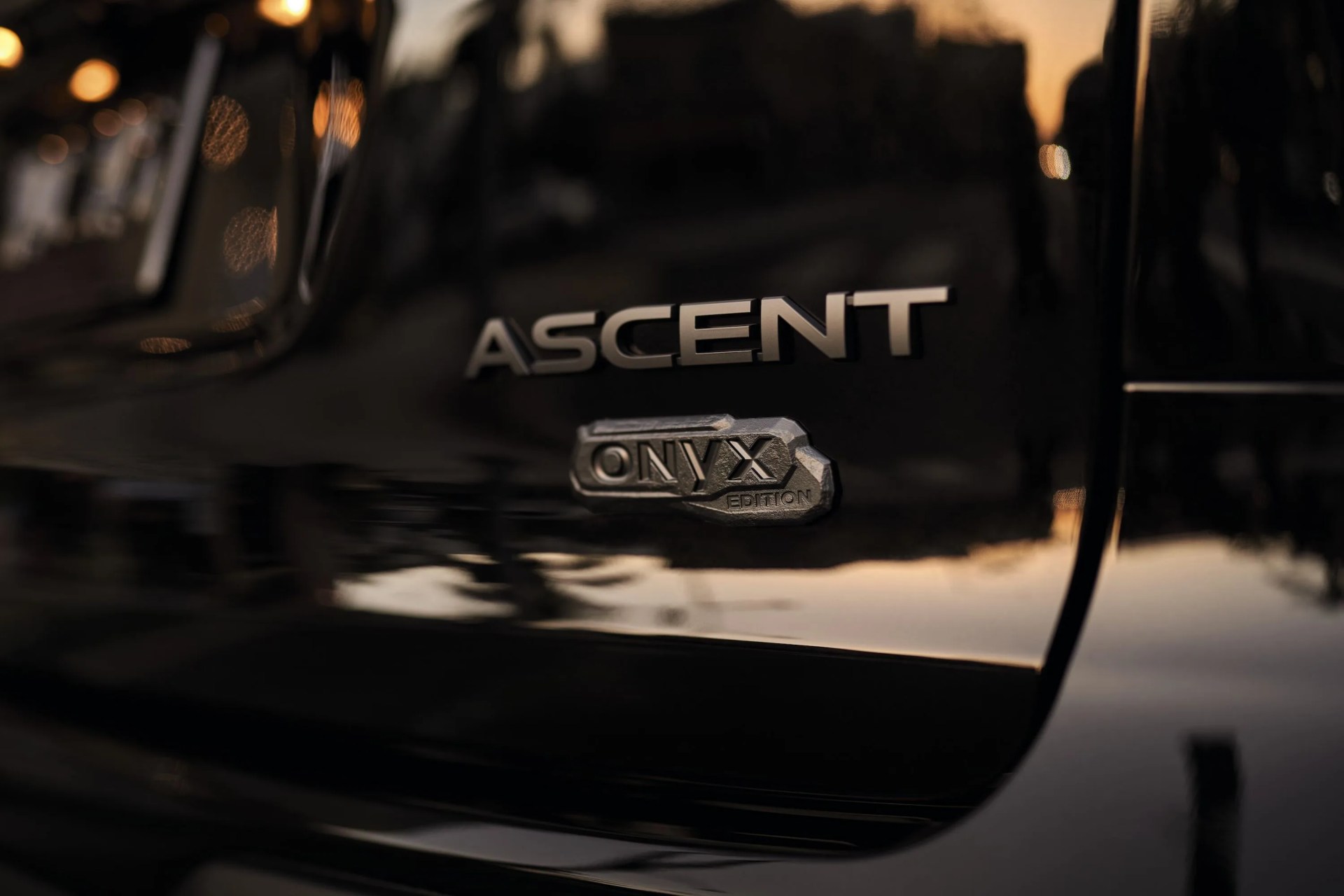 subaru ascent onyx edition