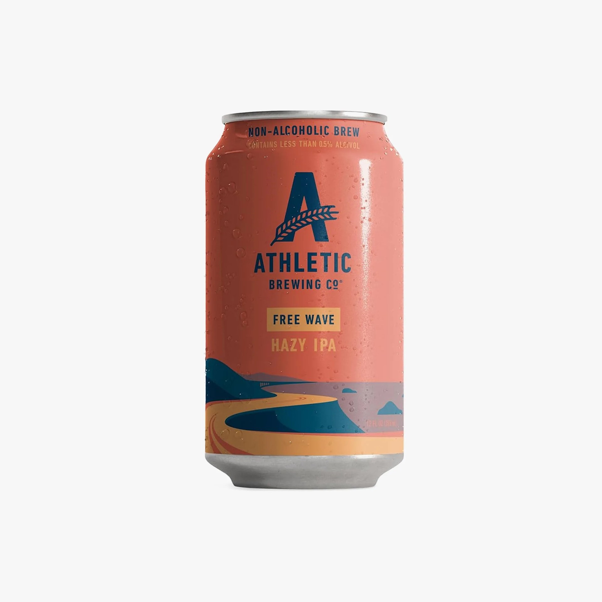 Athletic Brewing pink can