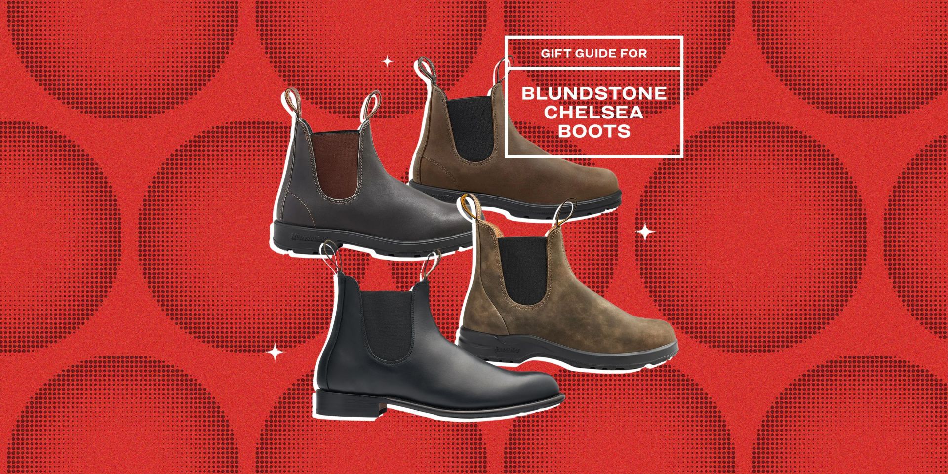 gift guide for blundstone chelsea boots