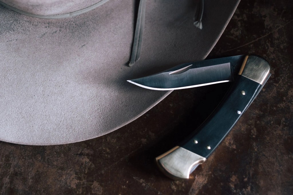 a knife